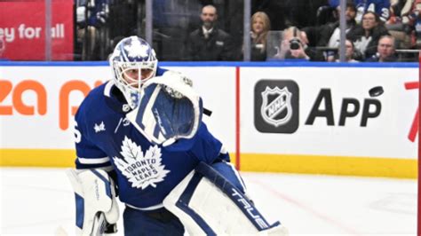 Maple Leafs Samsonov Nominated For The Bill Masterton Trophy