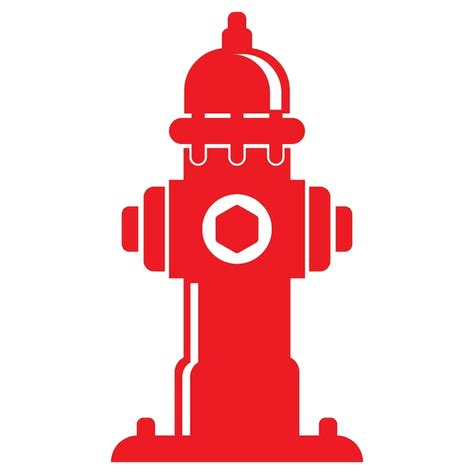 Feuerhydranten Symbol Symbol Logo Vektor Illustration Design Vorlage