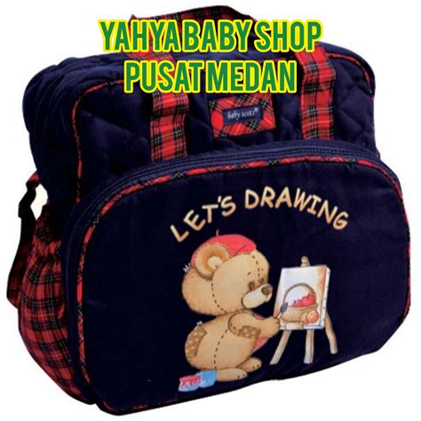 Baby Scots Tas Popok Perlengkapan Bayi Baby Yahya Baby Shop Pusat