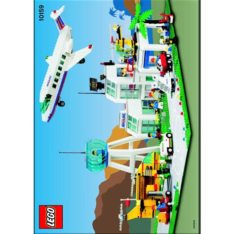 LEGO City Airport Set (City Logo Box) 10159-1 Instructions | Brick Owl ...