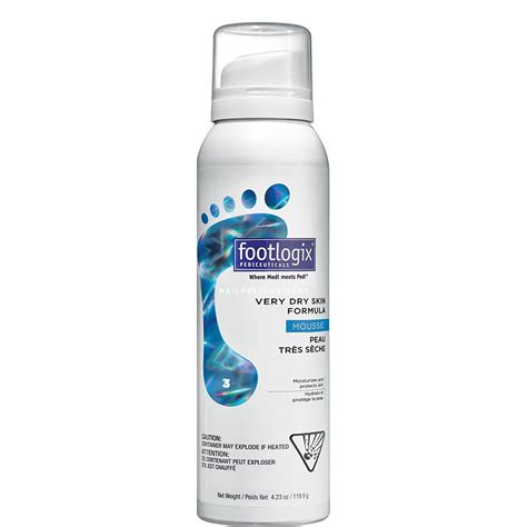 Very Dry Skin Mousse Formula 125ml By Footlogix Professional