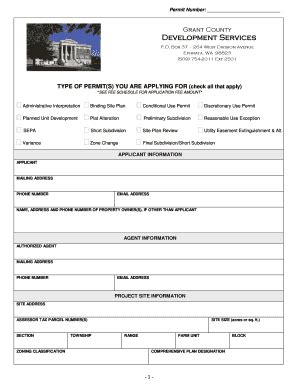 Fillable Online Administrative Interpretation Binding Site Plan Fax