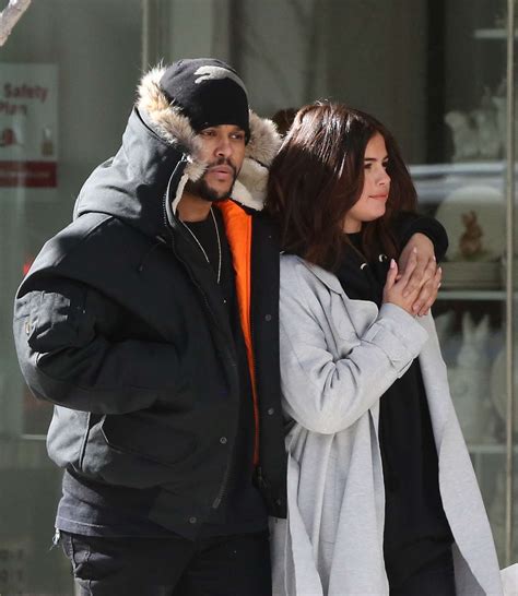 Selena Gomez and her boyfriend The Weeknd out in Toronto -19 | GotCeleb