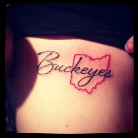 21 Best Ohio State Buckeyes Tattoos Images On Pinterest Ohio State