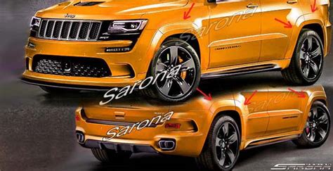 Custom Jeep Grand Cherokee 2018 Fender Flares Sarona