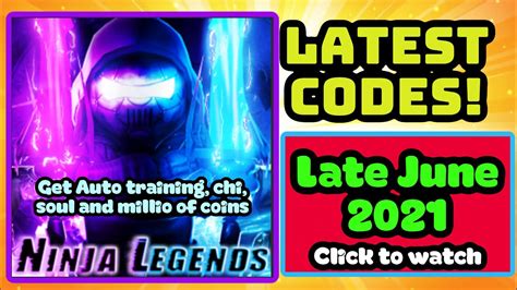 Ninja Legends Codes Latest Roblox Codes Late June Free Codes