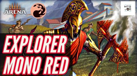 MTG Arena Explorer Mono Red Aggro MTG Explorer Deck Magic The