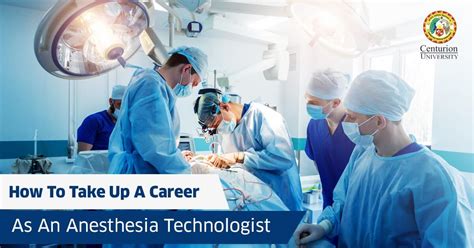 How To Take Up A Career As An Anesthesia Technologist