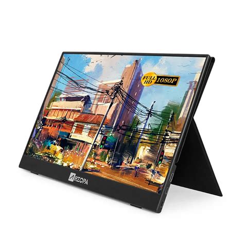 Arzopa 15.6 Inch Portable Monitor Led Lcd Laptops Extended Display Monitor 4k Gaming Dual Triple ...