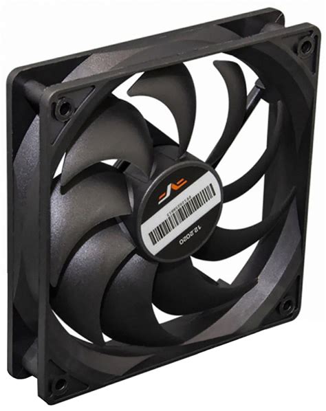Корпусный вентилятор Frime 120x120x25мм, Black, 3pin+Molex (FF12025BB13 ...