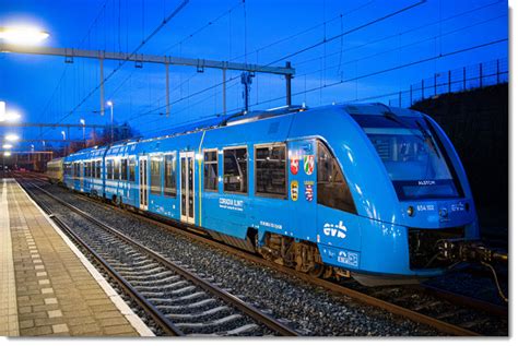 First Alstom Hydrogen Train Arrives In The Netherlands - FuelCellsWorks