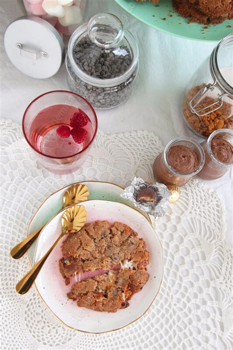 La Recette Des Cookies Au Chocolat Marshmallow Et Crunchy De