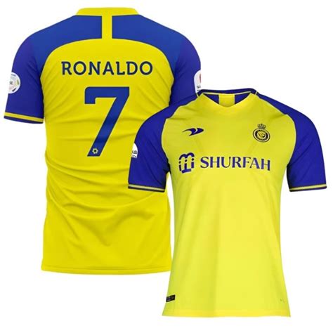 Maillots Ronaldo Al Nassr Foot Soccer Pro