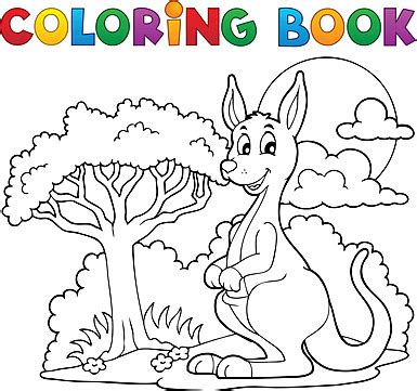 Coloring Book Australian Fauna 2 Smile Paint Fauna Vector Smile Paint