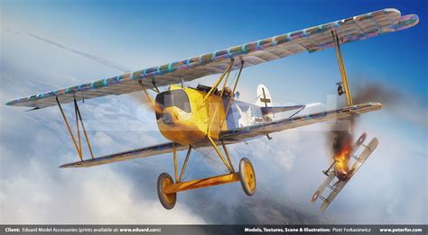 Fokker Dr Vii Eduard Model Accessories Boxart On Behance