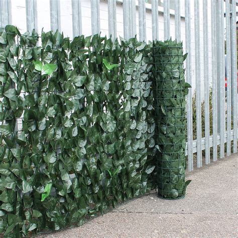 20m 3m Camouflage Green Screen Artificial Ivy Leaf Hedge Privacy