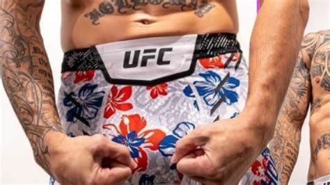 Special Edition Custom Shorts For Ufc 300 Are Revealed By Venum Before They Rush To Delete