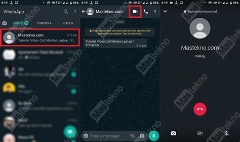 Cara Video Call Whatsapp Di Laptop Pc Terbukti