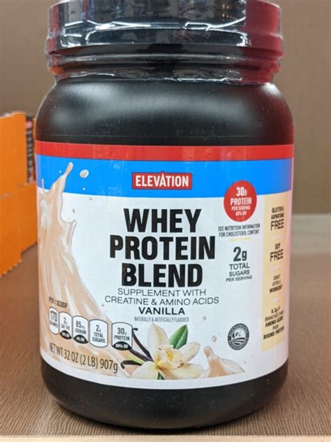 Elevation Vanilla Protein Powder Lb G Of Protein Internet Spices