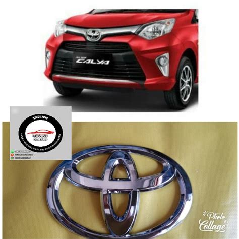 Jual Emblem Toyota Calya Grill Depan Mobil Ganti Logo Garuda Shopee