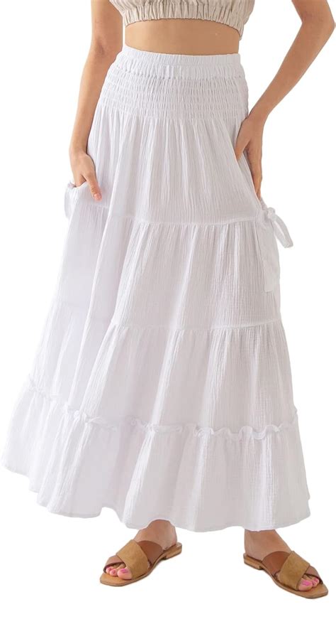 White Lace Tiered Peasant Skirt Plus Zulily Peasant Skirt White Lace