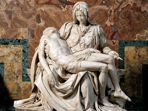 Piet Vaticana Michelangelo Buonarroti Rinascimento Marmo