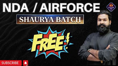 FREE BATCH FOR NDA AIRFORCE SHAURYA BATCH SELECTION HUB VIKAS