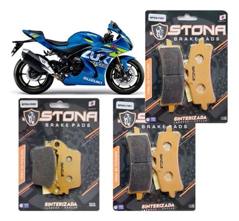 Pastilhas De Freio D T Sinter Stona Suzuki Gsx R Srad Frete Gr Tis