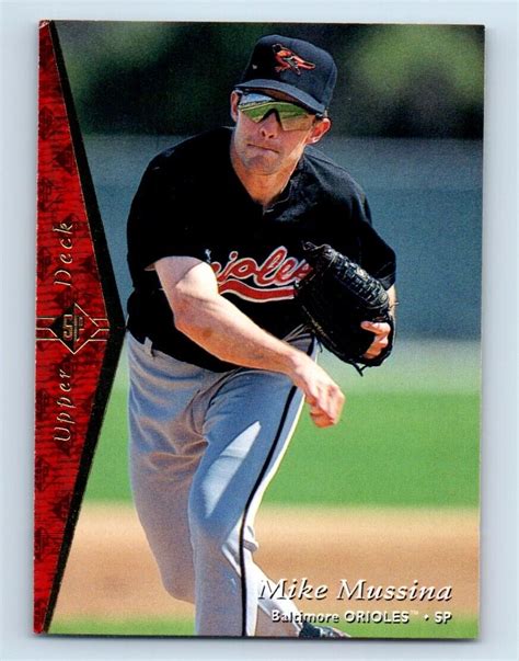 1995 Upper Deck Mike Mussina Baltimore Orioles 119 EBay