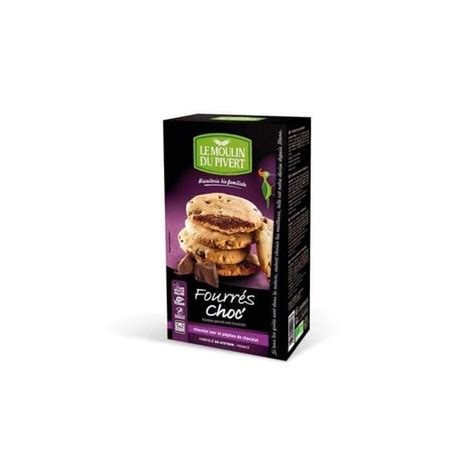 Le Moulin Du Pivert Cookies Rellenas Chocolate Bio 175g PromoFarma