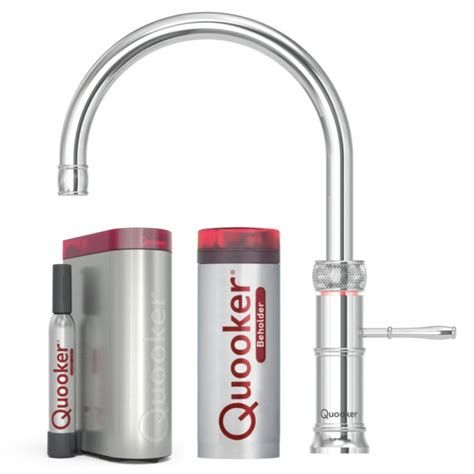 Quooker Classic Fusion Round Krom Inkl Combi Beholder Cube K Ler