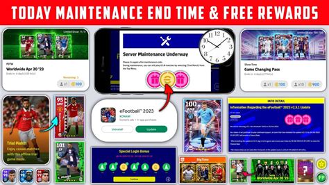 Maintenance End Time Today In EFootball 2023 Mobile Pes Server