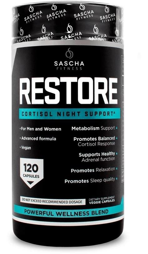 Sascha Fitness Restore Capsulas Fit Nocturno Fit Env O Gratis