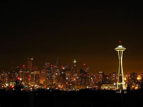 Seattle Skyline From Queen Anne Hill | Skyline, Seattle skyline, Seattle