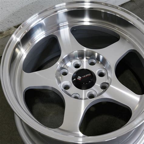 4 New 15 Vors Sp1 Wheels 15x8 4x108 20 Silver Machined Rims 731 Ebay