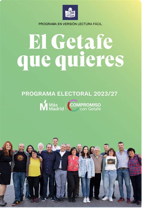 Programa Electoral De Más Madrid De Getafe En Lectura Fácil Mi Voto