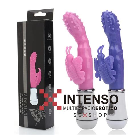 Vibrador Con Estimulador De Clitoris Intenso Sex Shop