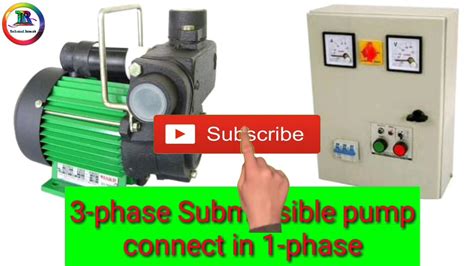 How To Connection Submersible Motor Submersible Pump Connection In