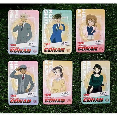 Detective Conan Collection Cards Shinichi Kudo Tooru Amur Rei Furuya