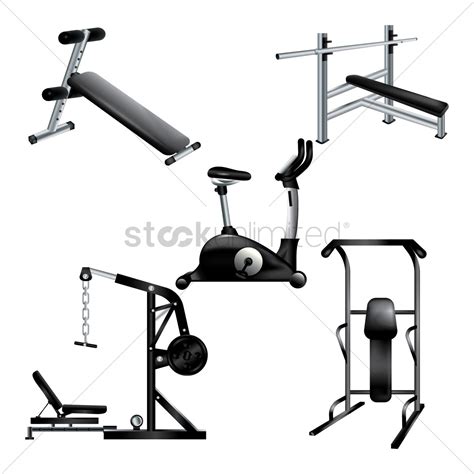 Gym Equipment Drawing at GetDrawings | Free download