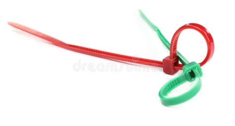 Zip tie stock image. Image of green, object, fastener - 22480963