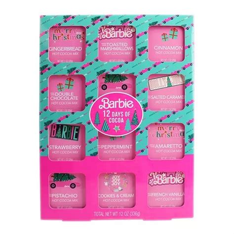 Barbie Holiday Buy Now Nwt Barbie Days Of Cocoa Holiday Hot Cocoa Mix Advent Calender