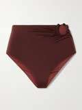 JOHANNA ORTIZ Taita Embellished Bikini Briefs NET A PORTER