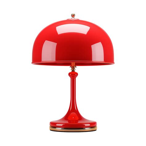 AI generated Red lamp isolated on transparent background 38015767 PNG