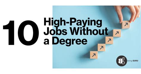 Top 10 Of The Highest Paying Jobs Without A Degree