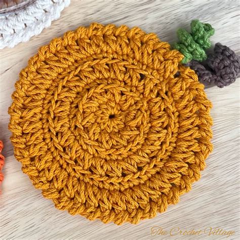 Ravelry Pumpkin Patch Coasters Pattern By The Crochet Village