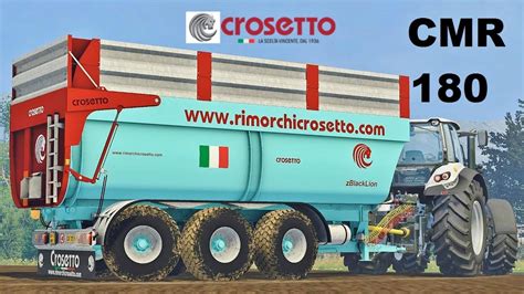 Farming Simulator 15 Presentazione Crosetto CMR 180 Mindovermetal English