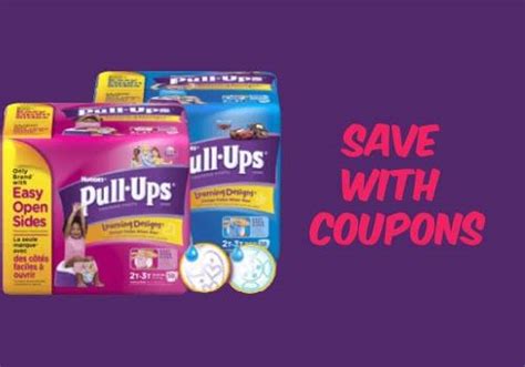 Pull Ups Coupons for Canada - Printable Savings found Here