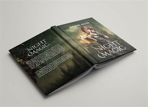 fantasy book cover design on Behance