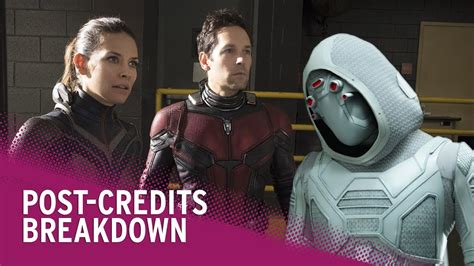 Ant Man And The Wasp Post Credits Scenes Explained Youtube